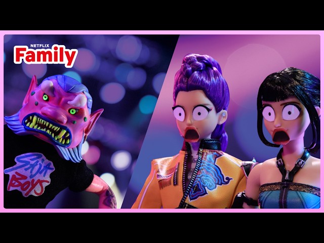 DEMON JANITOR 😱 KPop Demon Hunters: Backstage Pass 1 | Netflix Family