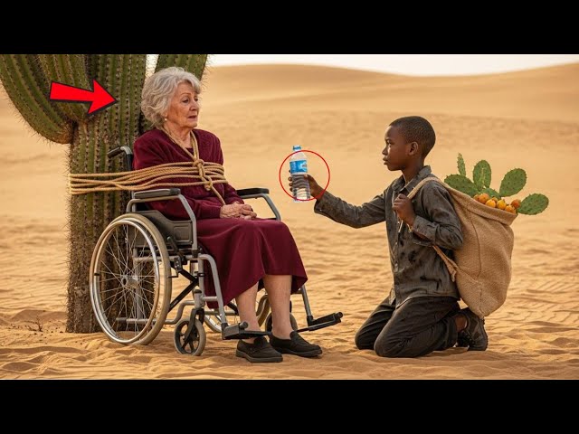 Un Niño Pobre Salvó a una Millonaria en el Desierto | Historia que Conmovió a Miles