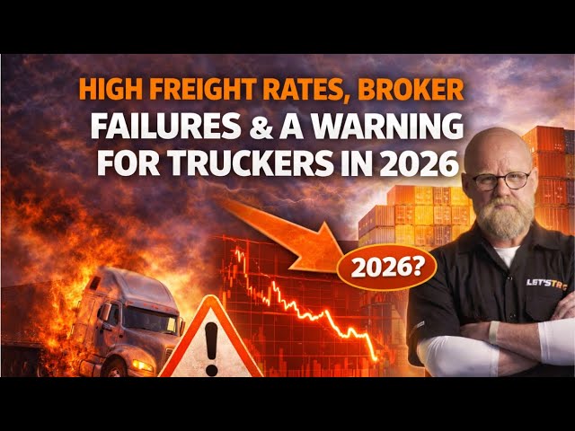 High Freight Rates, Broker Failures & a Warning for Truckers in 2026 | Kevin Rutherford