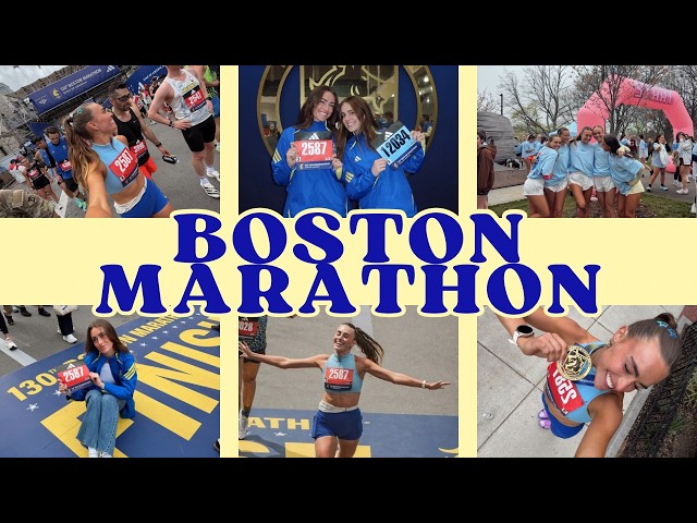 I RAN MY FIRST BOSTON MARATHON?!?! trufru shakeout run | 2:50 marathon | weekend in boston