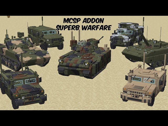 MCSP Addon Showcase - SuperB Warfare Mod
