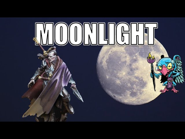 How to Paint Minis in Moonlight - HC 365