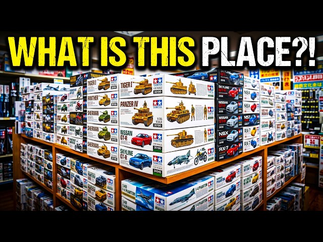 Inside Japan’s INSANE Tamiya Store | Joshin Osaka HAUL