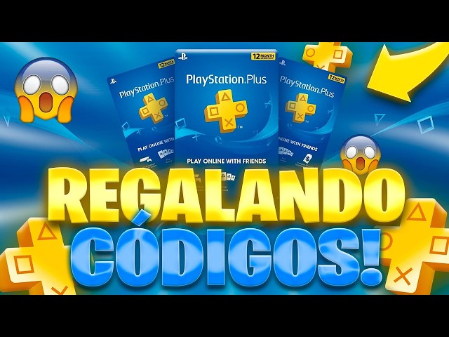 😱TARJETAS DE PS PLUS GRATIS | REGALANDO TARJETAS DE PS PLUS EN VIVO | REGALANDO PS5 EN DIRECTO✅