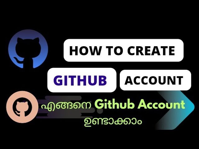 How To Create Github Account | Malayalam | create github account malayalam