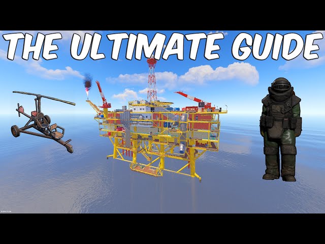 How To Counter Large Oil Rig Every Time In Rust 2023