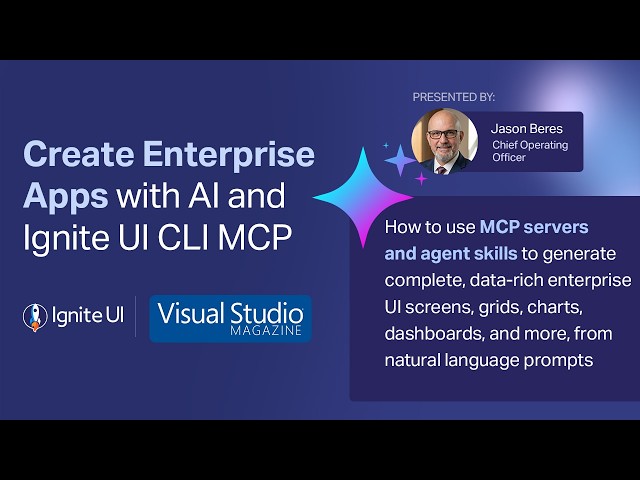 Create Enterprise App with AI & MCP - Ignite UI / React