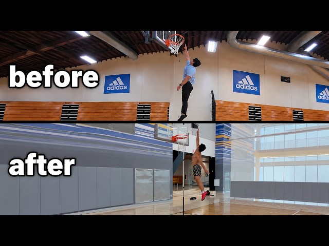 He Couldn't Dunk. Now He Can. 14 Inch Gain. (Full Program Breakdown)