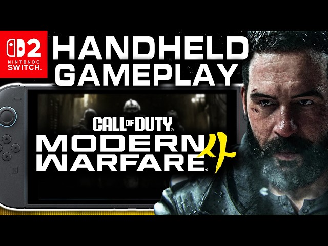 Call of Duty Modern Warfare 4 on Nintendo Switch 2 Handheld Gameplay