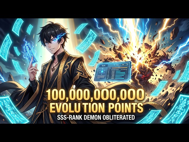 F-Rank Trash Taoist? 100 Billion Evolution Points Later, I One-Shot SSS-Rank Monsters!