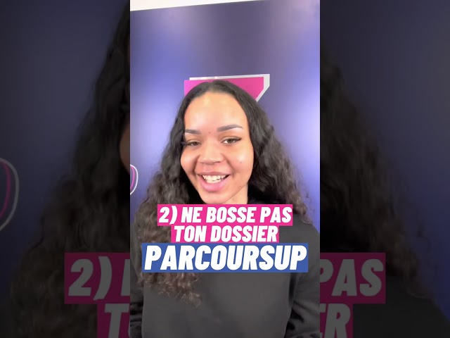 3 conseils pour rater Parcoursup - Thotis #shorts