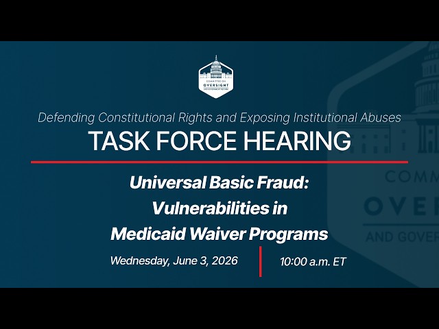 Universal Basic Fraud: Vulnerabilities in Medicaid Waiver Programs