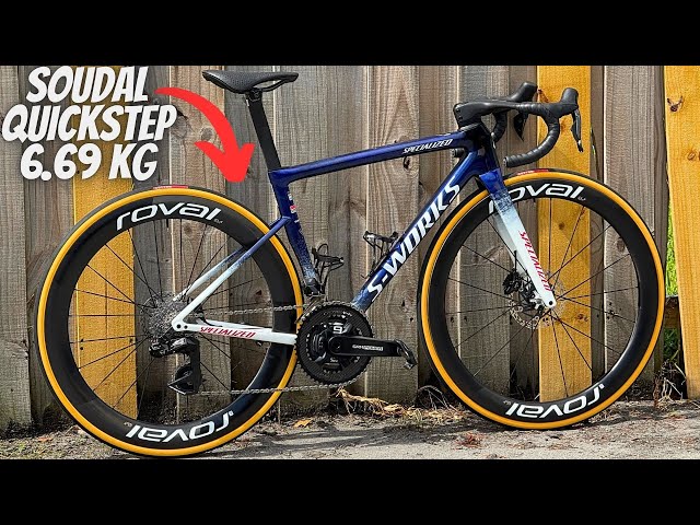 The BEST Specialized Tarmac SL8 I have ever built *Soudal Quickstep edition*