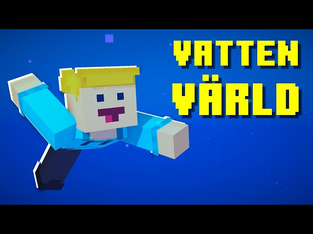 Kan Jag Klara Av Minecraft... Fast ALLT Är Vatten??