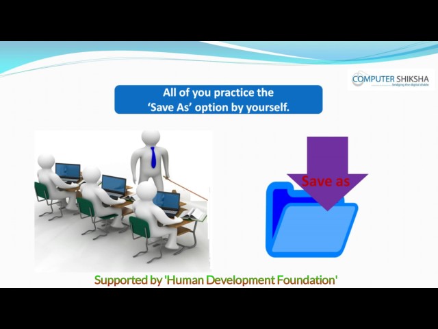 Class 8 Open Office Writer 1 - Learn computers - Computer Education Online & Free (In English)