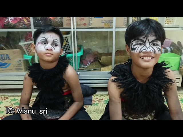 CHILD DANCERS of the Prambanan Ramayana Ballet #fyp