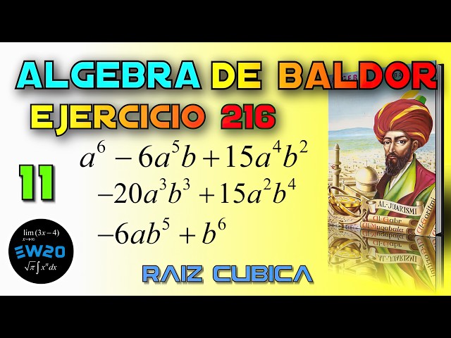 Baldor's Algebra from Scratch Exercise 216 11