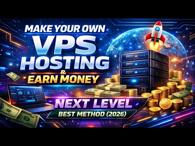 Build Your Own Next-Level VPS Hosting Platform & Start Earning in 2026