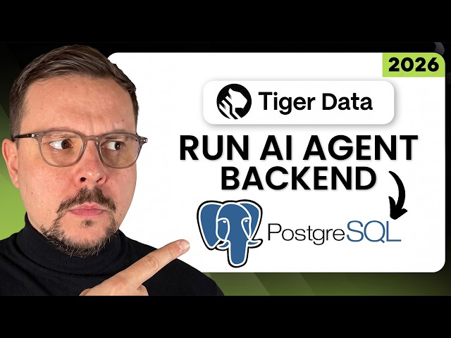 Tiger Data Tutorial (2026) — Build a Real-Time AI Agent Backend with Postgres
