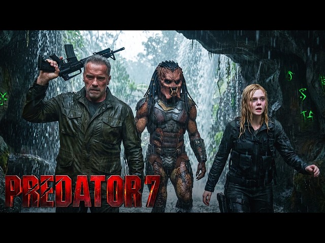 Predator 7 (2027) Arnold Schwarzenegger & Elle Fanning