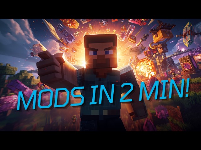 The EASIEST Way to Install Minecraft Mods