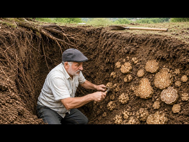 Dad Finds World's Most Expensive Truffle While His Wife Is Flying in Dangerous Mountains