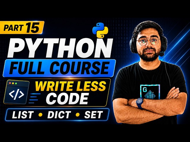 Python Comprehensions Explained for Beginners | List, Dictionary & Set Comprehensions with Examples