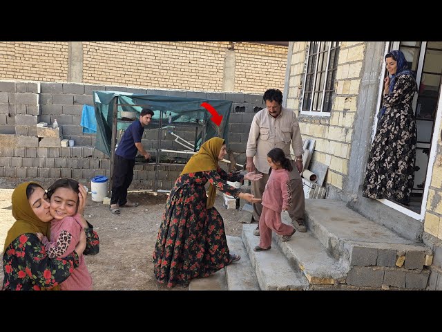 Fatemeh’s meeting with her daughter Ghazal, and her father’s concern about her living conditions.