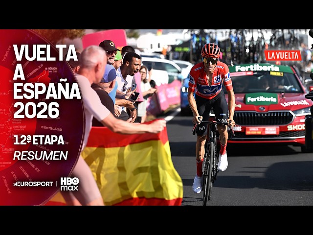 ENRIC MAS INCENDIA TODO Y UN NUEVO POGACAR | 12ª ETAPA - RESUMEN Y RESULTADO | VUELTA A ESPAÑA 2026