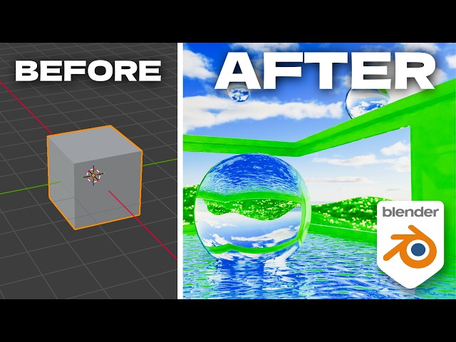How to Make FRUTIGER AERO Renders in Blender (FOR BEGINNERS)