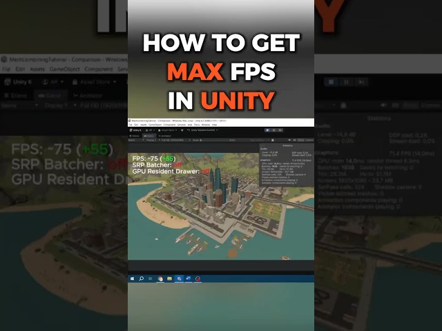 Why Unity 6 optimizations are NOT enough 🛑 #unity #unity6 #unitytutorial