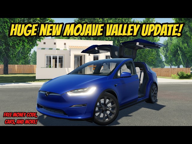*NEW* Mojave Valley UPDATE Full Review CARS, FREE MONEY, AND MORE Roblox