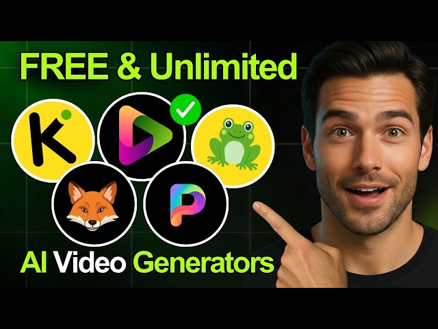5 FREE & UNLIMITED AI Video Generators | Text-to-Video + Image-to-Video (2026)