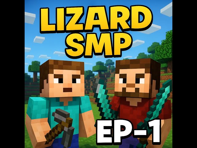 MINECRAFT playing with my friend in my new smp LIZARD SMP EP-1