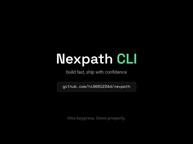 AI Prompt Enhancer for Claude Code, Cursor & Windsurf | Nexpath CLI Demo