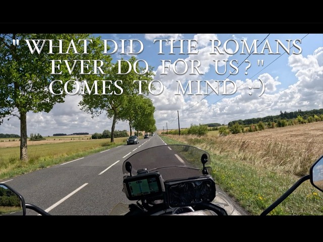 Motorcycle Tour Ireland to France Italy 2025 Ep 16 - WHAT DID THE ROMANS EVER DO FOR US ?