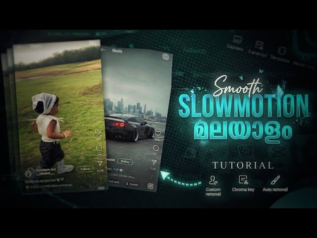 How to Edit Smooth Slow Motion in CapCut | Malayalam