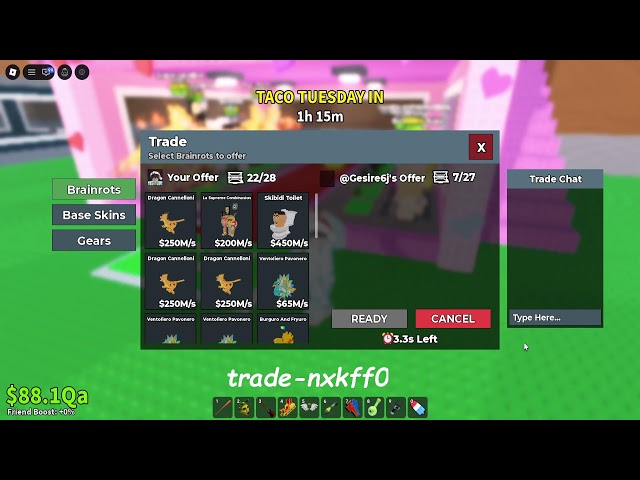 🔴 LIVE Roblox Steal Brainrot 🔥 Trade + Duel + PvP Battles | GoodTk