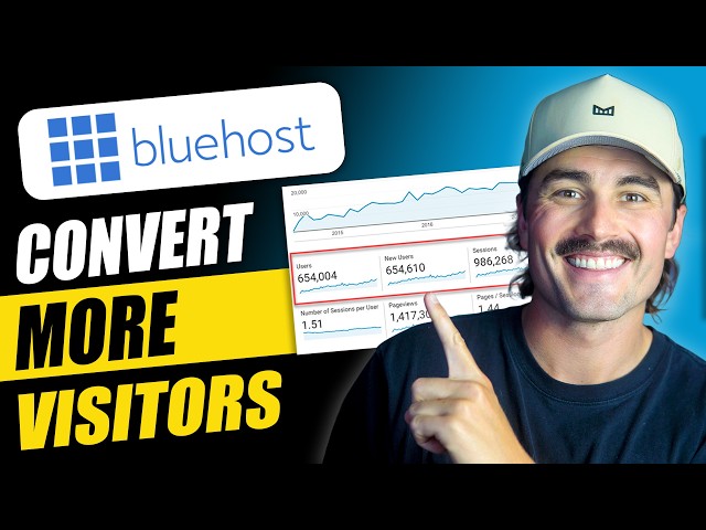How to Set Up a Business Landing Page on Bluehost with WordPress
