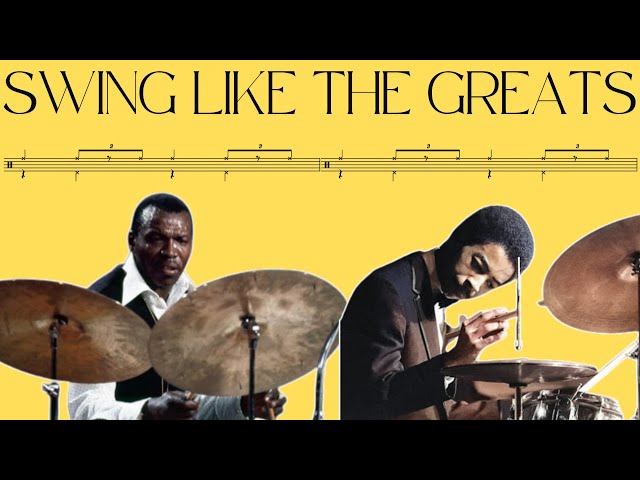 Your first EVER jazz drum lesson