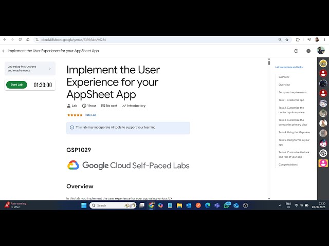 [NEW 2025] Implement the User Experience for your AppSheet App || Easy Lab Solution || Arcade 2025