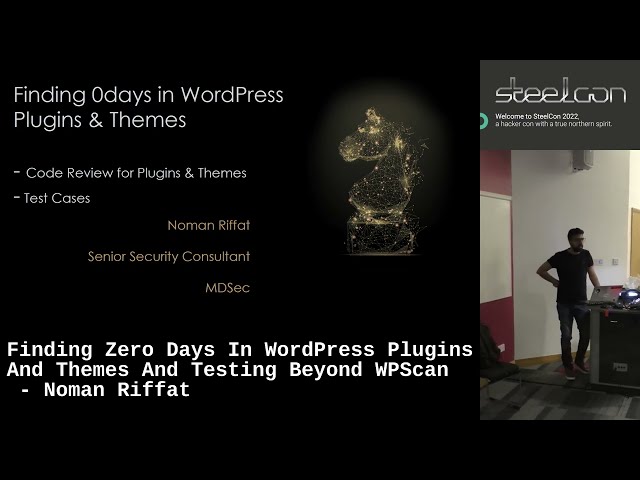 Finding Zero Days In WordPress Plugins And Themes And Testing Beyond WPScan by Noman Riffat
