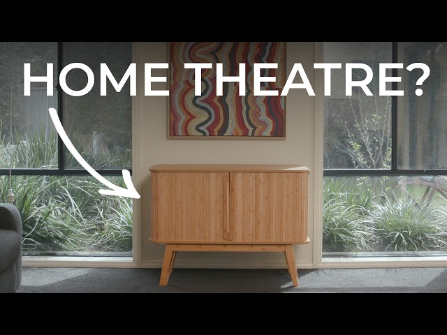 Making a Home Theatre Disappear