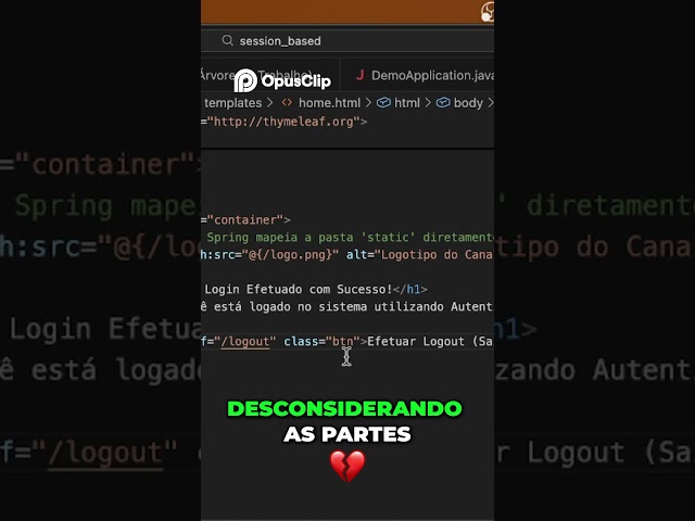 Vantagens do Thymeleaf: Teste o seu HTML sem Rodar o Servidor! 🚀 #Shorts