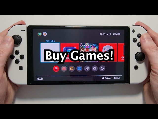 Nintendo Switch How to Buy & Download Games from eShop!