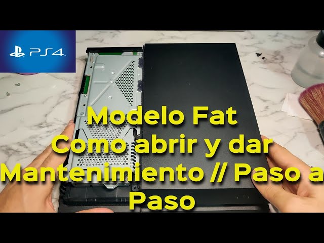 PS4 FAT How to Open and Maintain // Tips and Tricks
