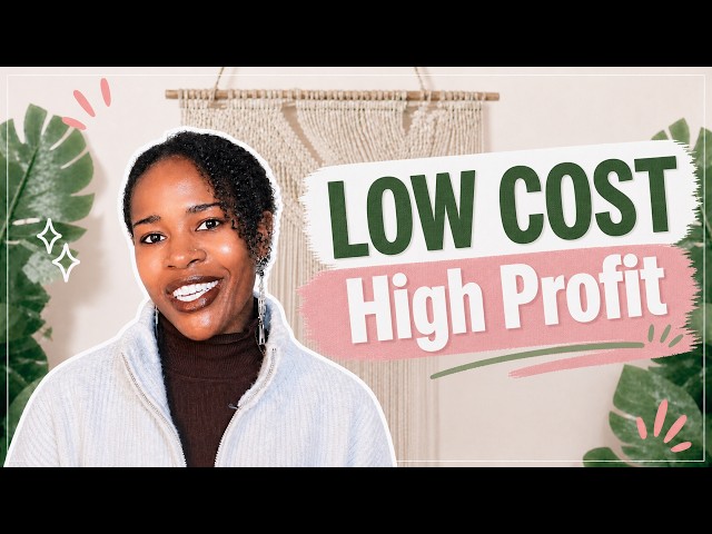 10 Low-Cost Handmade Products With HIGH Profit Margins in 2026