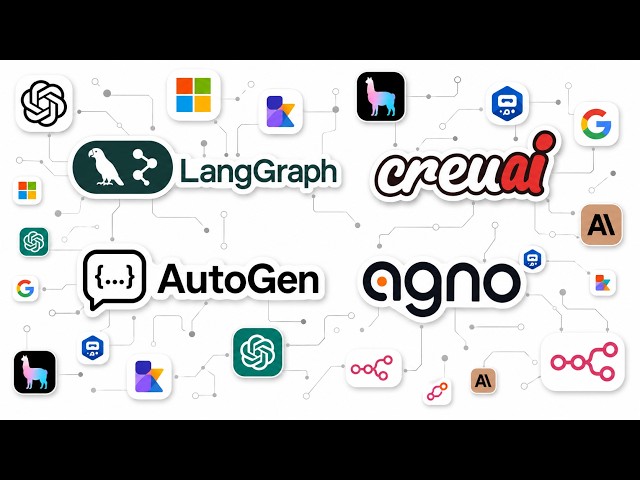 All AI Agent Frameworks Explained in 10 Minutes