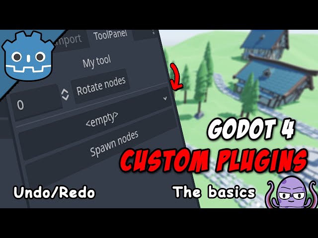 Creating a custom tool plugin in Godot 4