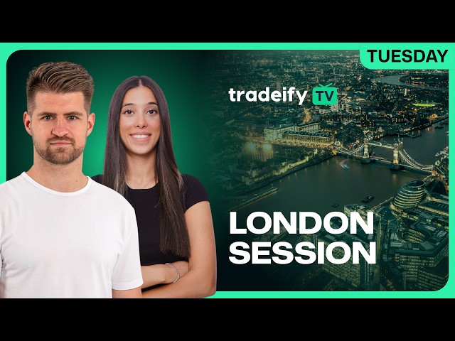 LONDON SESSION LIVE! | Tradeify TV | TUESDAY 7/14/26
